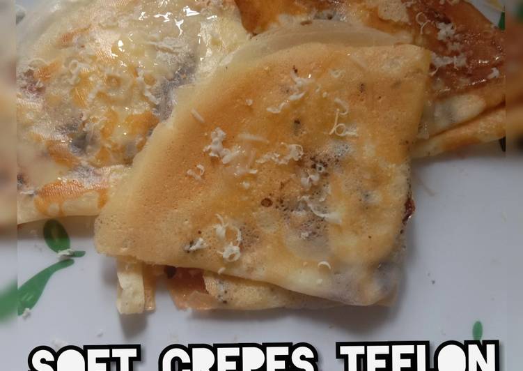 Cara Membuat Crepes Dengan Teflon : Resep Crepes Teflon ...