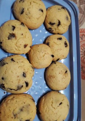 Una foto de Galletas con chips de chocolate🍪