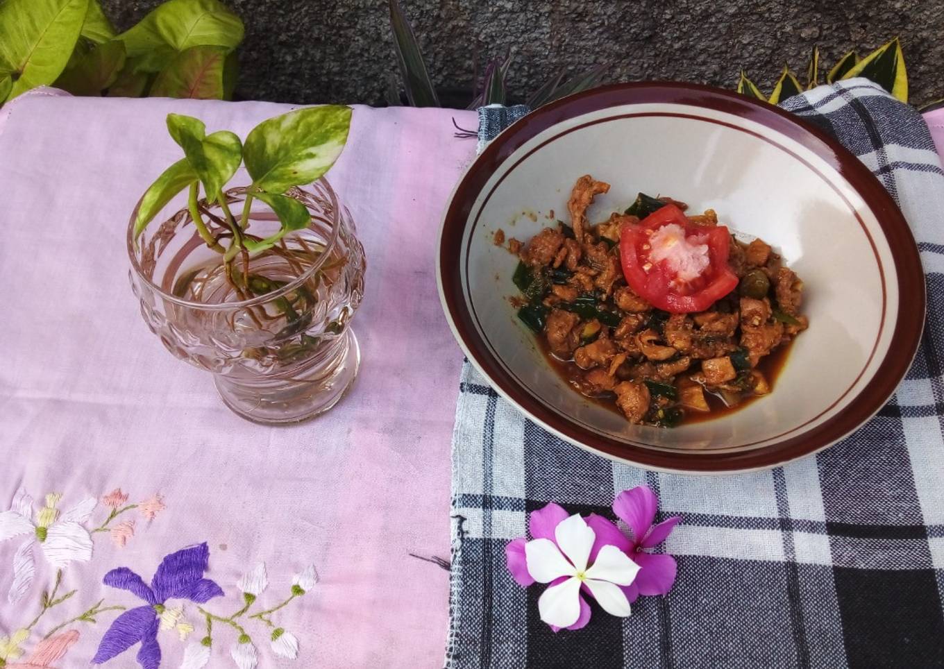 Ayam Cincang Kecap(bisa untuk topping bakmi)