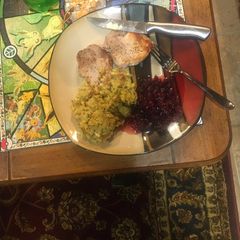 A picture of Cranberry sauce.