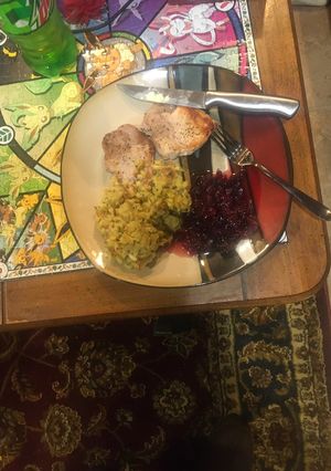 A picture of Cranberry sauce.