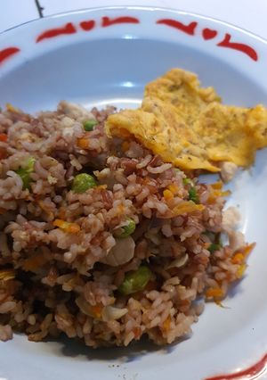 Foto resep Nasi goreng diet no minyak