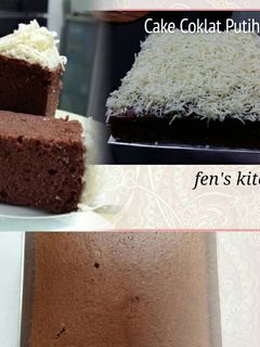 Foto resep Cake Coklat Putih Telur