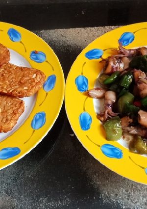 Foto resep Cumi asin cabe ijo