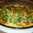 Pastelito salado de verduras con atún