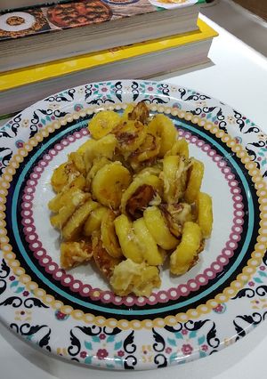 Foto de Banana frita com queijo