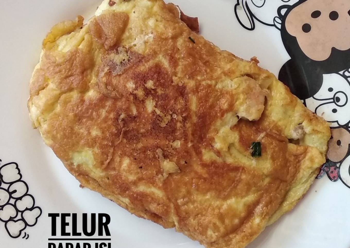 Telur Dadar Isian Daging