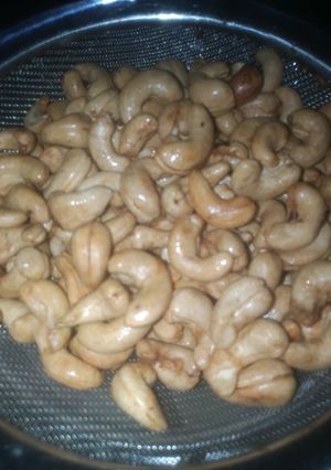 Foto resep 152. Kacang Mede goreng