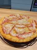 Focaccia al pesto, ricoperta di lardo 🥓