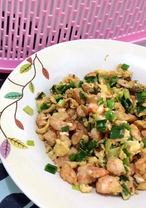 Foto resep Orak Arik Telor Udang