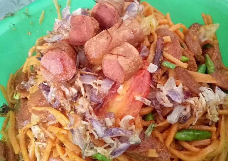 Resep Mie Gomak / Mie Besar Goreng Super Lezat