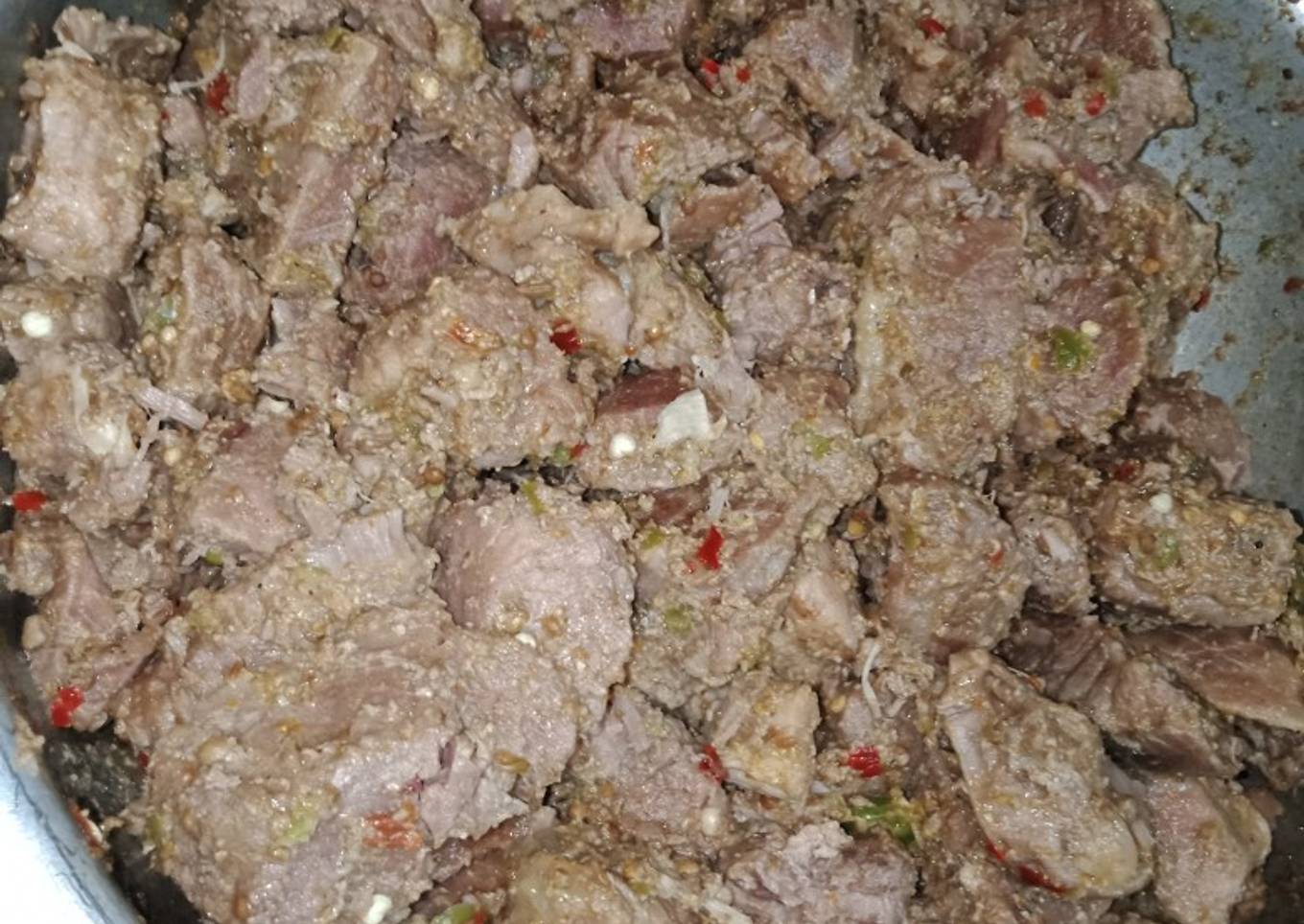 Beef steam