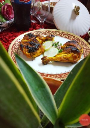 A picture of Pan chicken tandoori.
