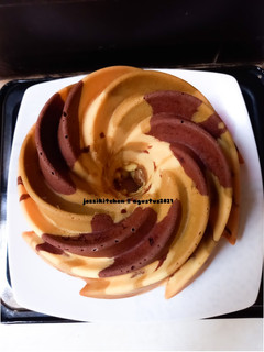 Foto resep Bolu Tiramisu putih telur