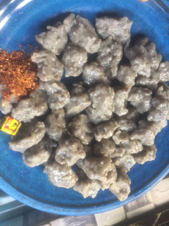 A picture of Danwake(dumplings).