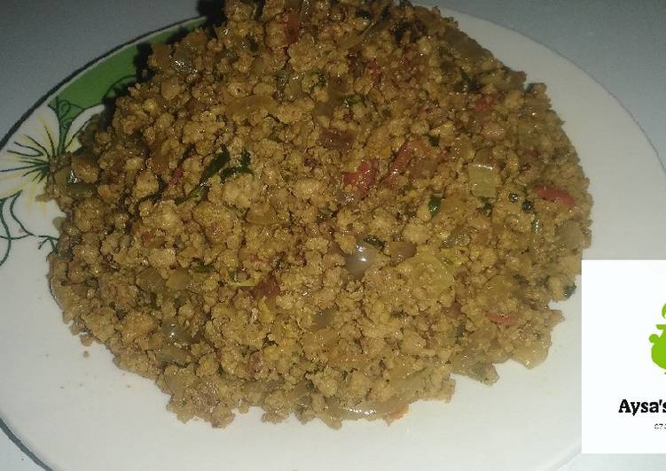 Simple Way to Prepare Favorite Minced meat for filling