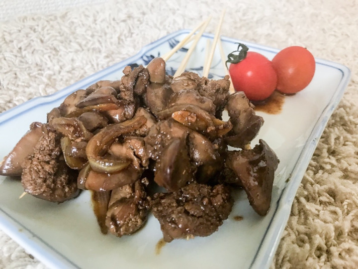 Resep: Sate Hati Ayam bumbu kecap Wajib Dicoba