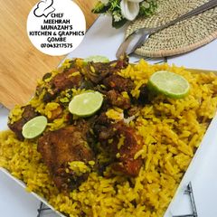 A picture of Yummy Jollof Rice.