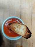 Roasted tomato basil soup
