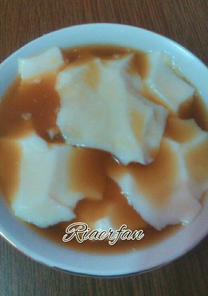 Foto resep Wedang kembang tahu (susu murni)