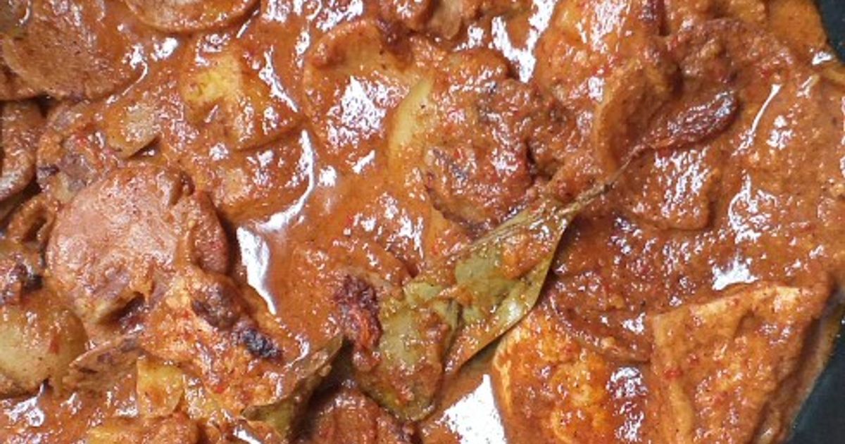 Rendang Jengkol ala masakan Padang