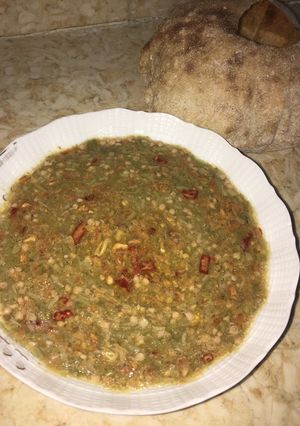 صورة لوصفة الباميه البيضا "الويكا الصعيدي"