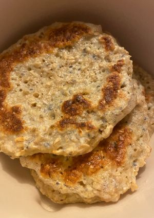 Una foto de PANCAKES de AVENA 🥣