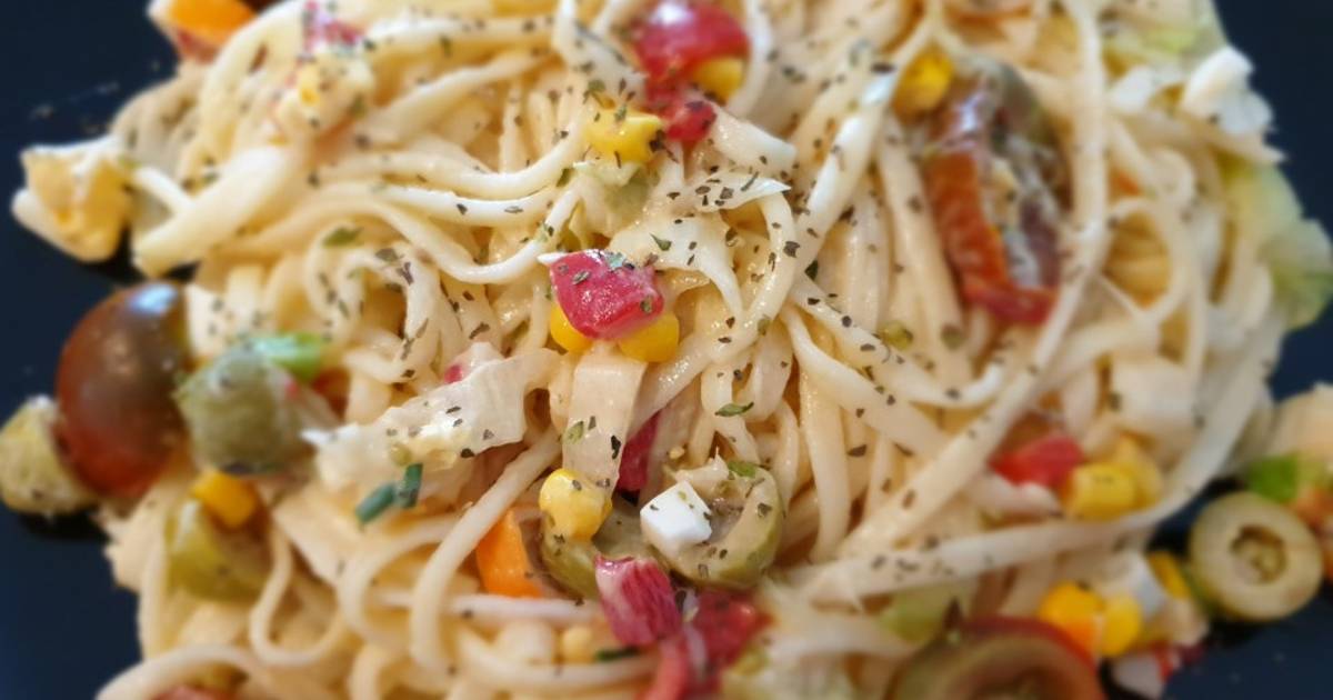 Descubrir 49+ imagen espaguetis frios receta