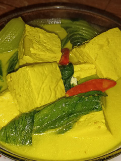 Foto resep Sayur Tahu Kuning Kuah Santan