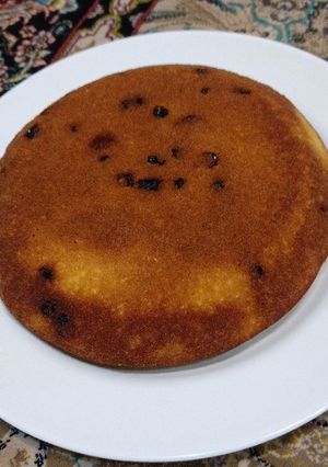 عکسی از دستور کیک بدون فر