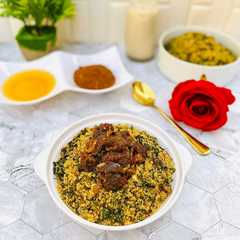 Dambun shinkafa ainihin hoton girkin