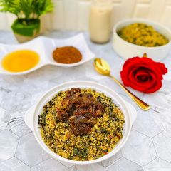 A picture of Dambun shinkafa.