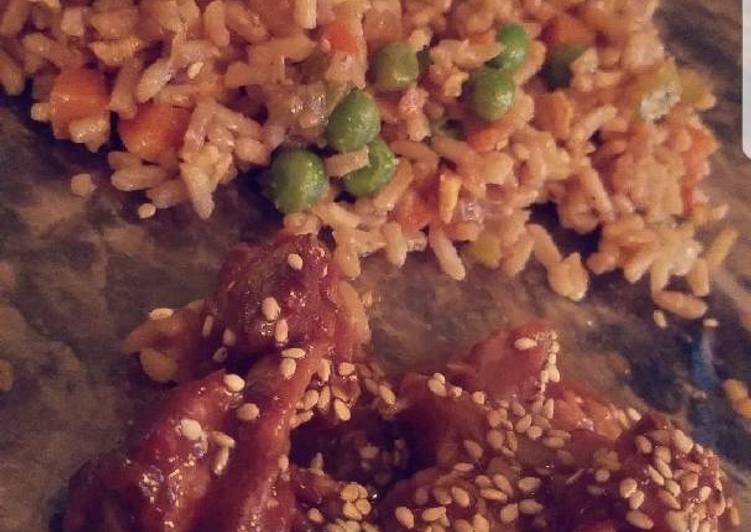 Steps to Make Any-night-of-the-week Crockpot Honey Sesame Chicken