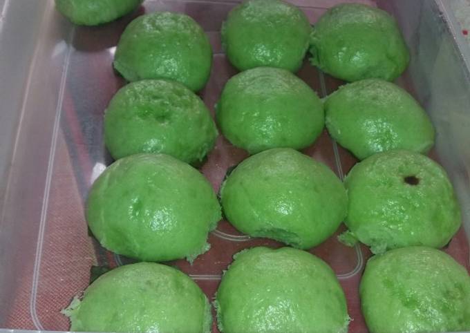 Cara Gampang Membuat Bakpao pandan Low Budget Anti Gagal
