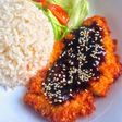 Chicken Katsu saos teriyaki