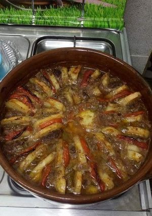 صورة لوصفة بطاطس بالكفته