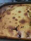 Queque de coco con chispas de chocolate
