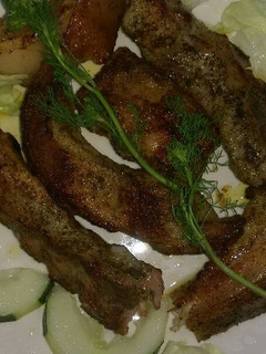Una foto de Costillas de cerdo a la mostaza