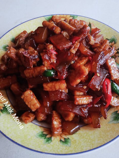 Foto resep Orek tempe kikil