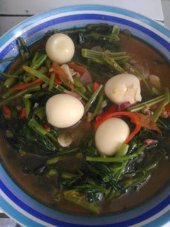 Foto resep Tumis kangkung telur puyuh