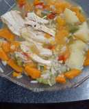 Clásica sopa casera de verduras 🥕🥔🫑🍵