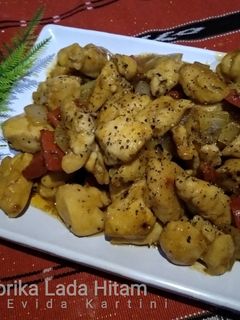 Foto resep Ayam Paprika Lada Hitam