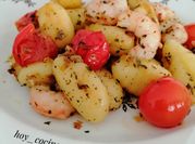 Una foto de gnocchi de patata