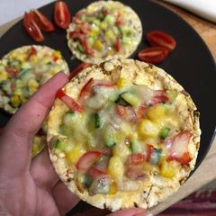A picture of Corn thins Snack.