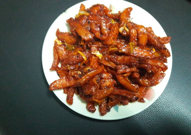 Recipe of Tasty Honey chilli potato