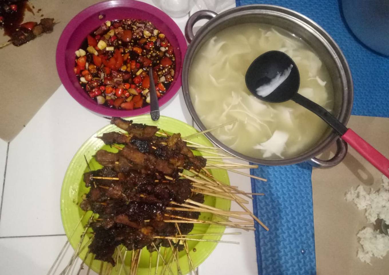 Langkah Mudah untuk Menyiapkan Sate maranggi daging sapi (bumil
friendly) Anti Gagal