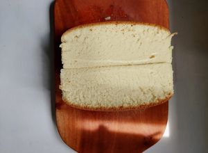 Foto resep Castella with Cheddar Slice