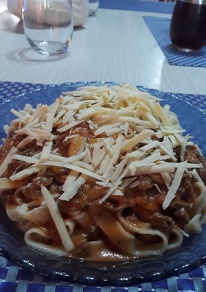 Una foto de Fideos súper caseros. Grace