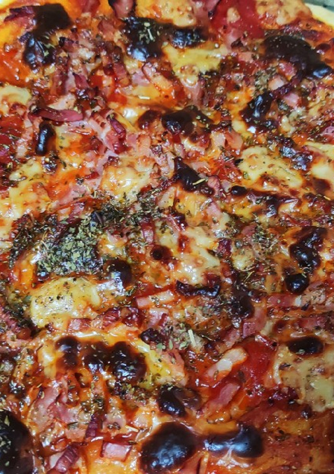 Una foto de Pizza sin levadura