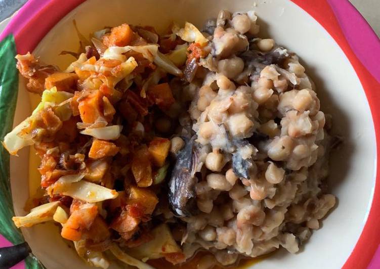Recipe of Tasty Plain beans and veggies | So Great Food Recipe From My Kitchen
